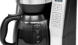 Kaffeemaschine mit Thermoskanne, abnehmbaren Wassertank und Timer
